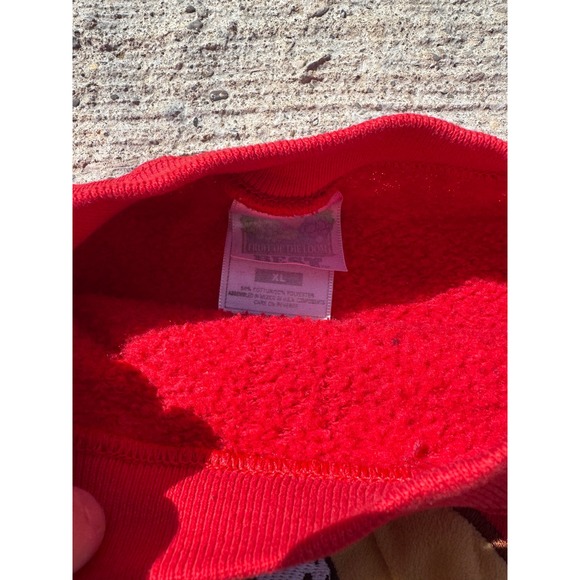 Fruit‎ of the Loom Mickey Mouse Sweatshirt Vintage Graphic Crewneck XL - Picture 5 of 5